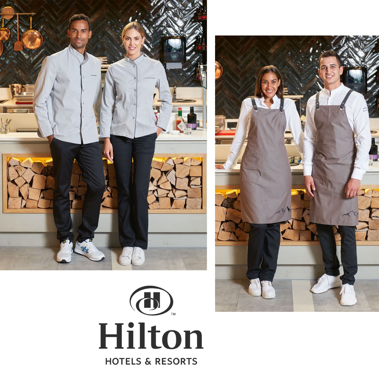 Individuelle Bekleidungskonzepte für Häuser der Hilton Gruppe