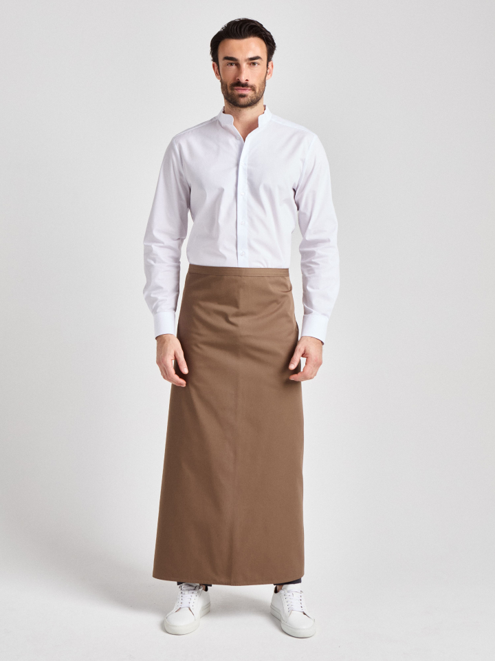 Roma Classic 100 Bistroschürze 100x100 cm - curry