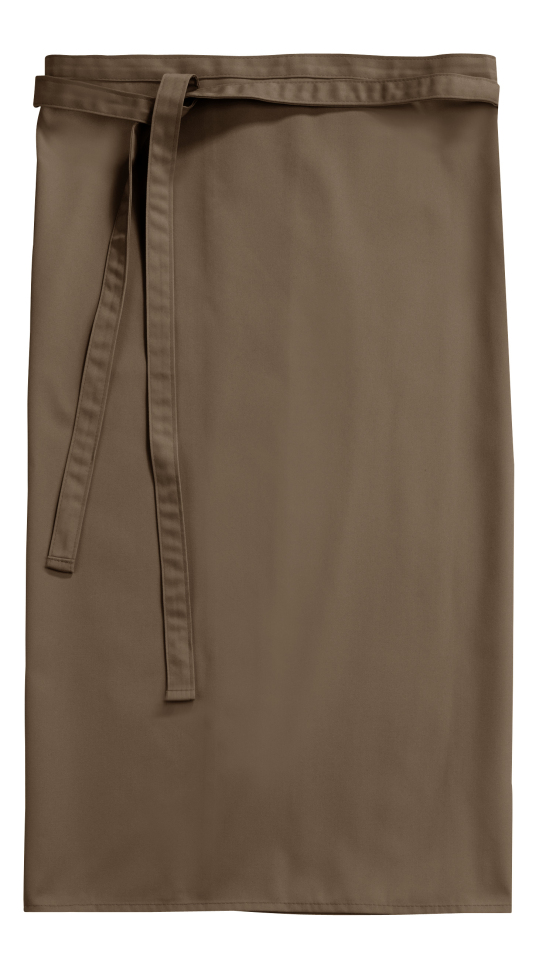 Bistroschürze Roma Classic 80 x 100 cm - taupe