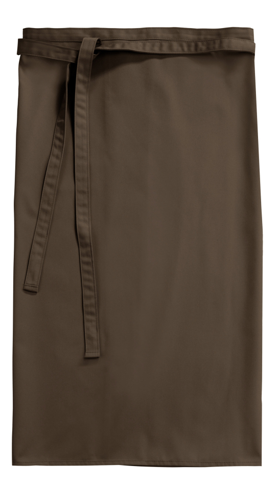 Bistroschürze Roma Classic 80 x 100 cm - toffee