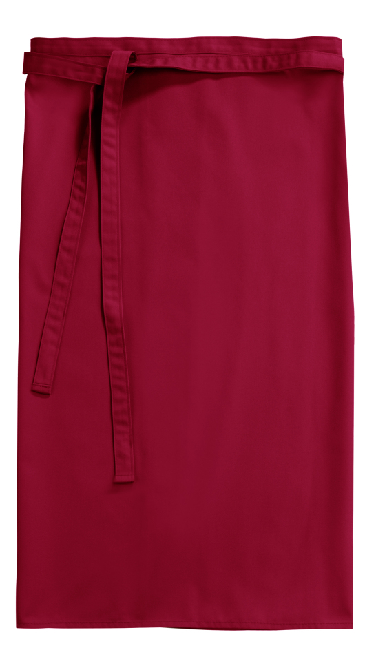 Bistroschürze Roma Classic 80 x 100 cm - cherry