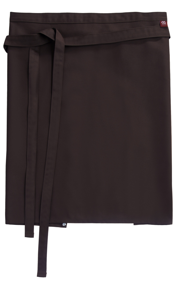 Bistroschürze Roma Classic 50 x 78 cm - chocolate
