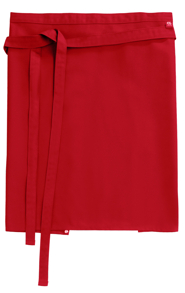 Bistroschürze Roma Classic 50 x 78 cm - rot
