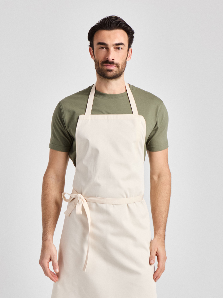 Latzschürze Verona Classic 90 x 75 - sand
