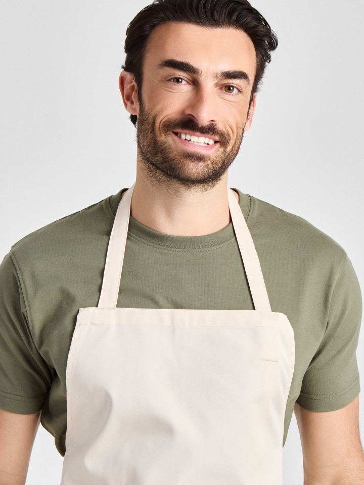 Latzschürze Verona Classic 90 x 75 - sand
