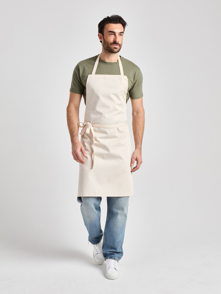 Latzschürze Verona Classic 90 x 75 - sand