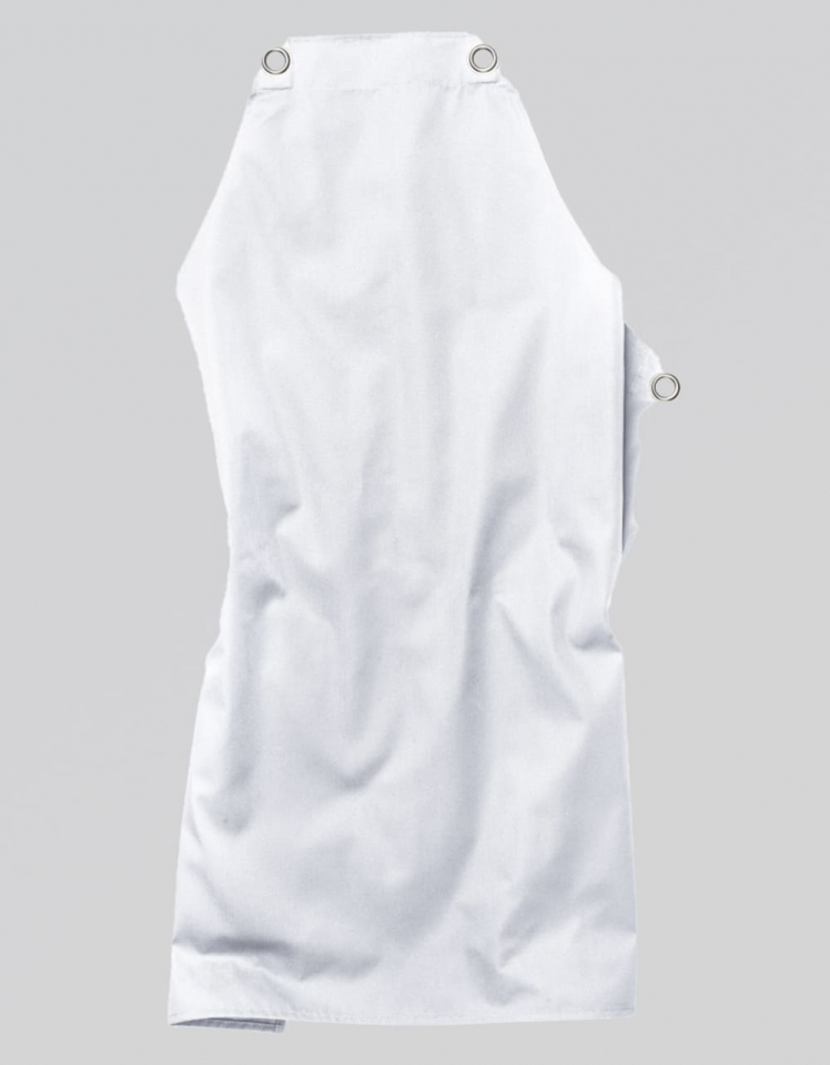 Latzschürze Potenza X Classic 90 x 71 cm - weiß