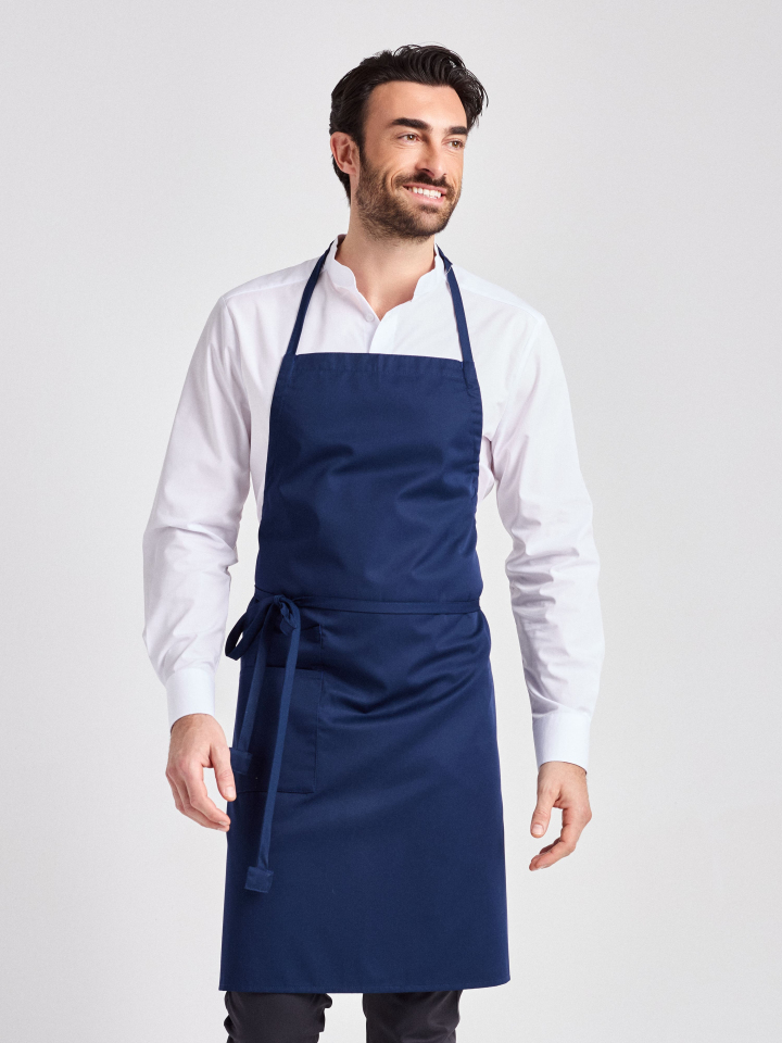 Perugia Classic Latzschürze 90x75 cm - marine