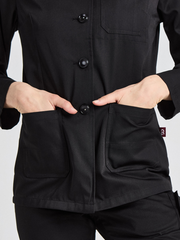 Servicejacke Modena Lady Classic - schwarz