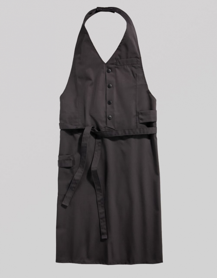 Westenschürze Corcolle Classic 88 x 94 cm - raven