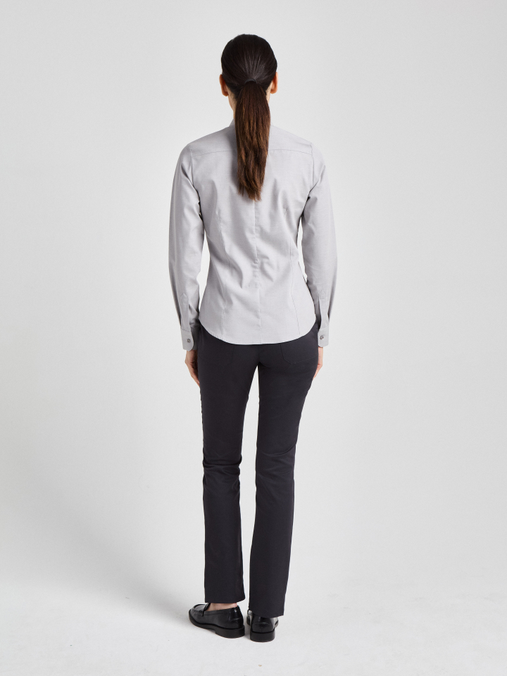 Bluse  Pacentro Lady Melange - hellgrau-melange