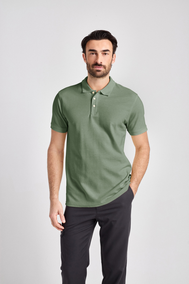 Iseo Man - Poloshirt - olive 