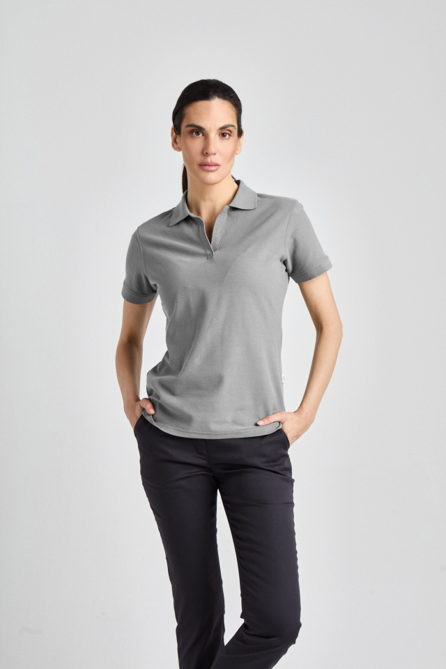Susa Lady - Poloshirt - silbergrau 