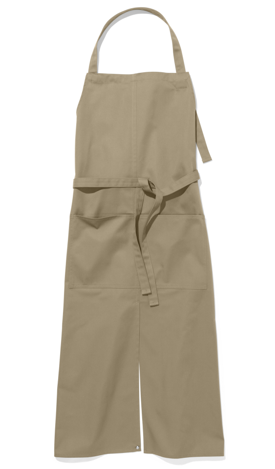 Latzschürze Verona Bag Schlitz Classic 110 x 75 cm - khaki
