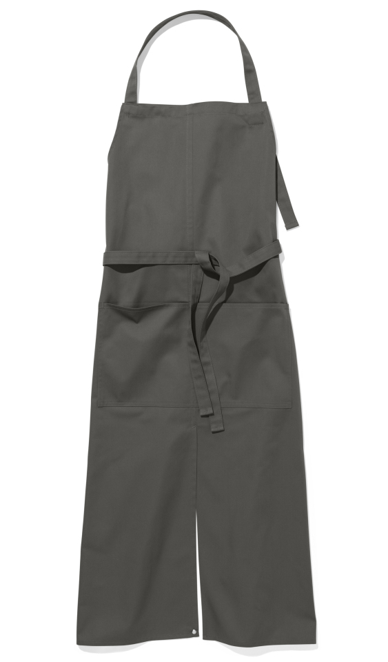 Latzschürze Verona Bag Schlitz Classic 110 x 75 cm - taupe