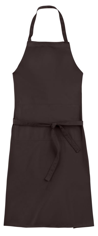 Latzschürze Verona Bag Classic 90 x 75 cm - chocolate