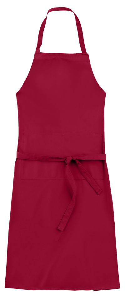 Latzschürze Verona Bag Classic 90 x 75 cm - cherry
