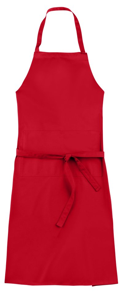 Latzschürze Verona Bag Classic 90 x 75 cm - rot