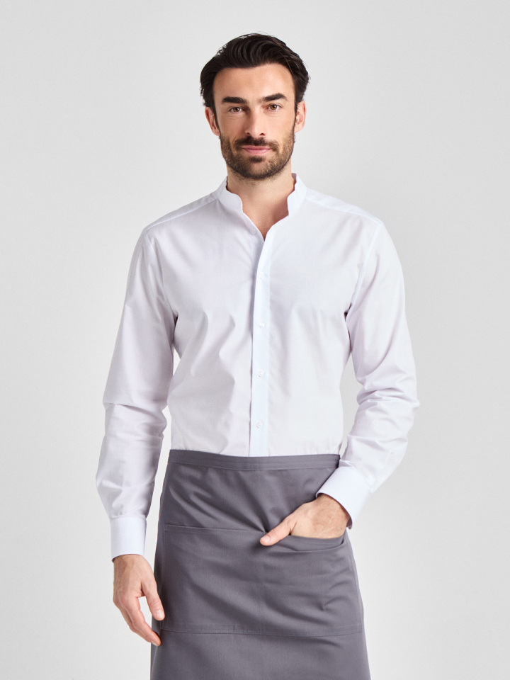 Bistroschürze mit Tasche Roma Classic Bag 50 x 78 - elefant