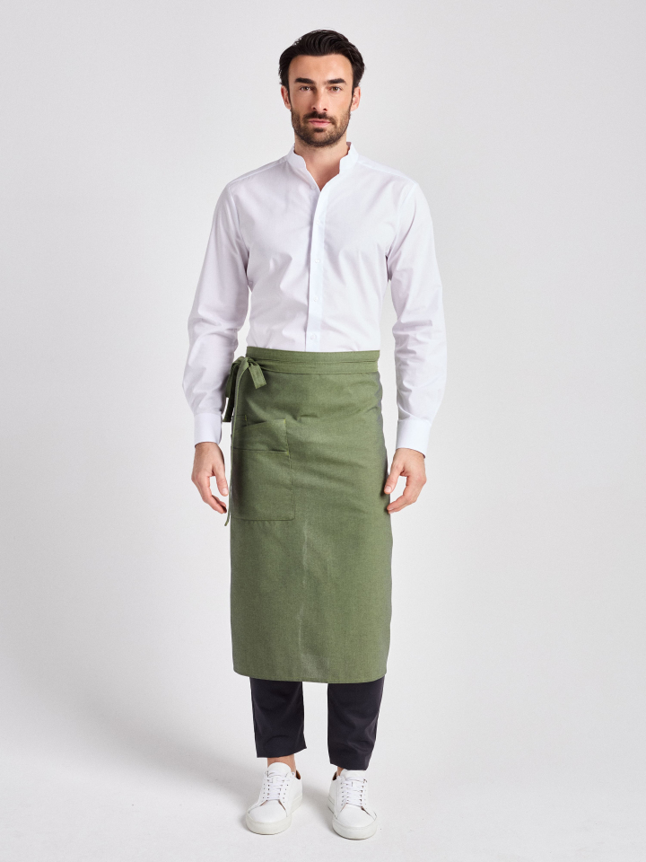 Macerata Structure Bistroschürze 80x100 cm - grün