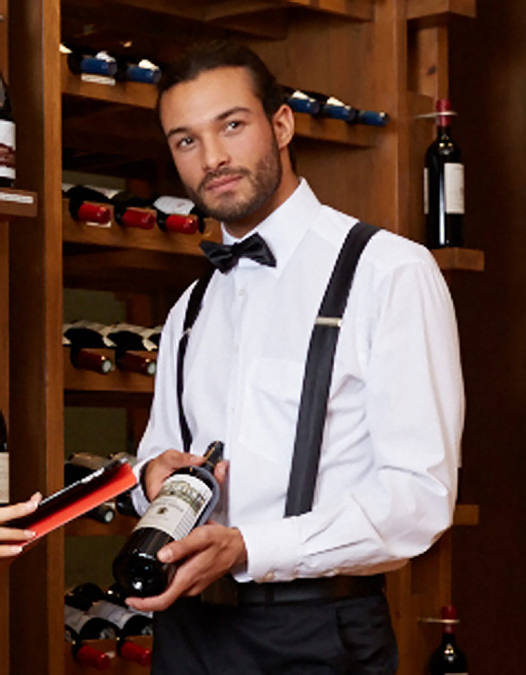 Hosenträger Moricone - schwarz