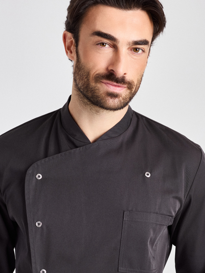 Kochjacke Turin Man Classic - schwarz