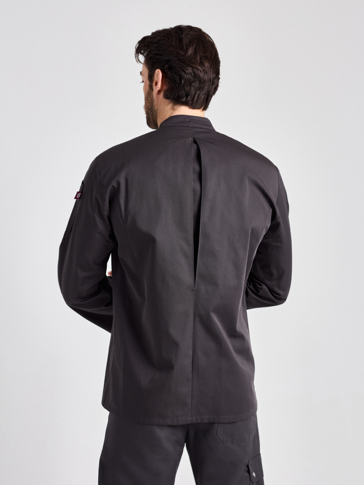 Kochjacke Turin Man Classic - schwarz