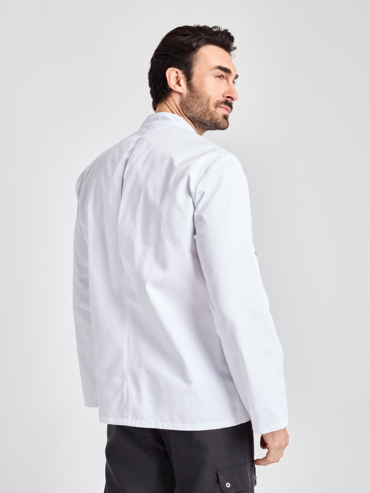 Kochjacke Turin Man Classic - weiß