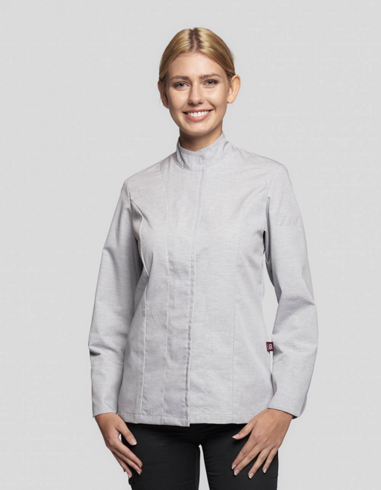 Jacke Giulianova Lady Melange - hellgrau-melange