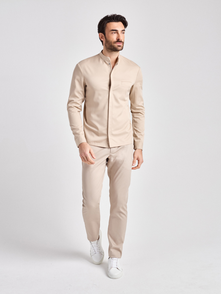 Kochjacke Vigo Man Care - beige