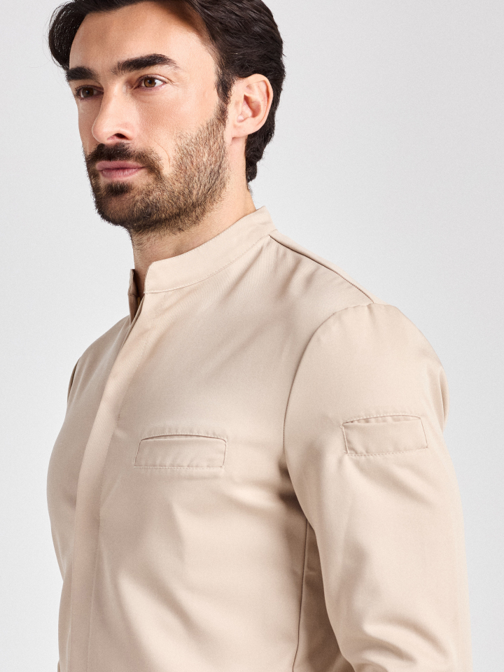 Kochjacke Vigo Man Care - beige