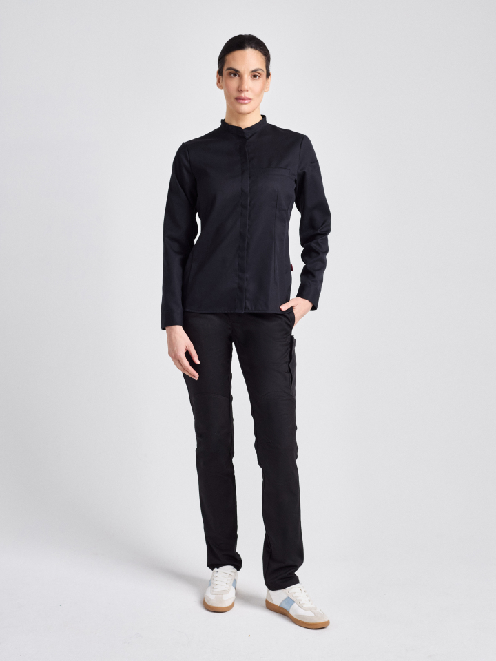 Kochjacke Vigo Lady Care  - schwarz