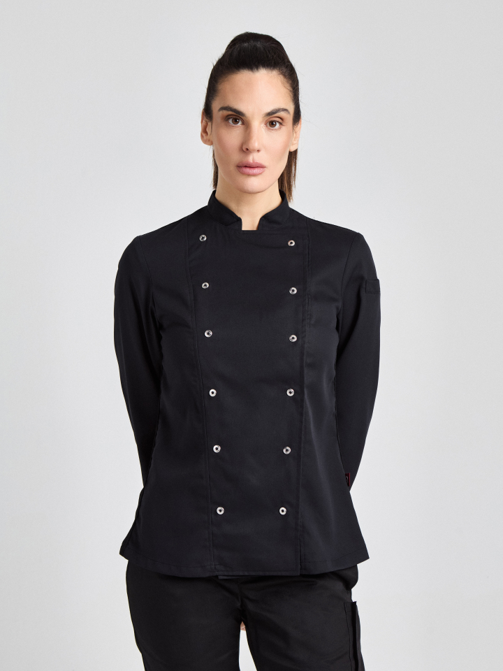 Kochjacke Arco Lady Care - schwarz