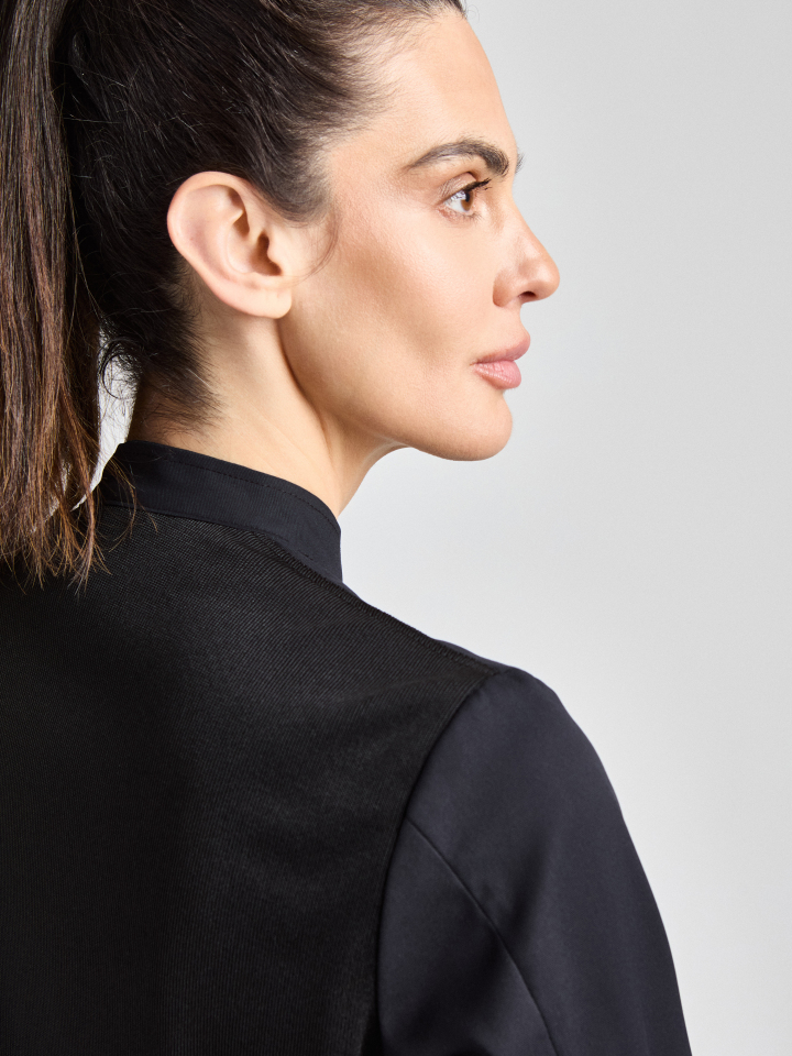 Kochjacke Arco Lady Care - schwarz