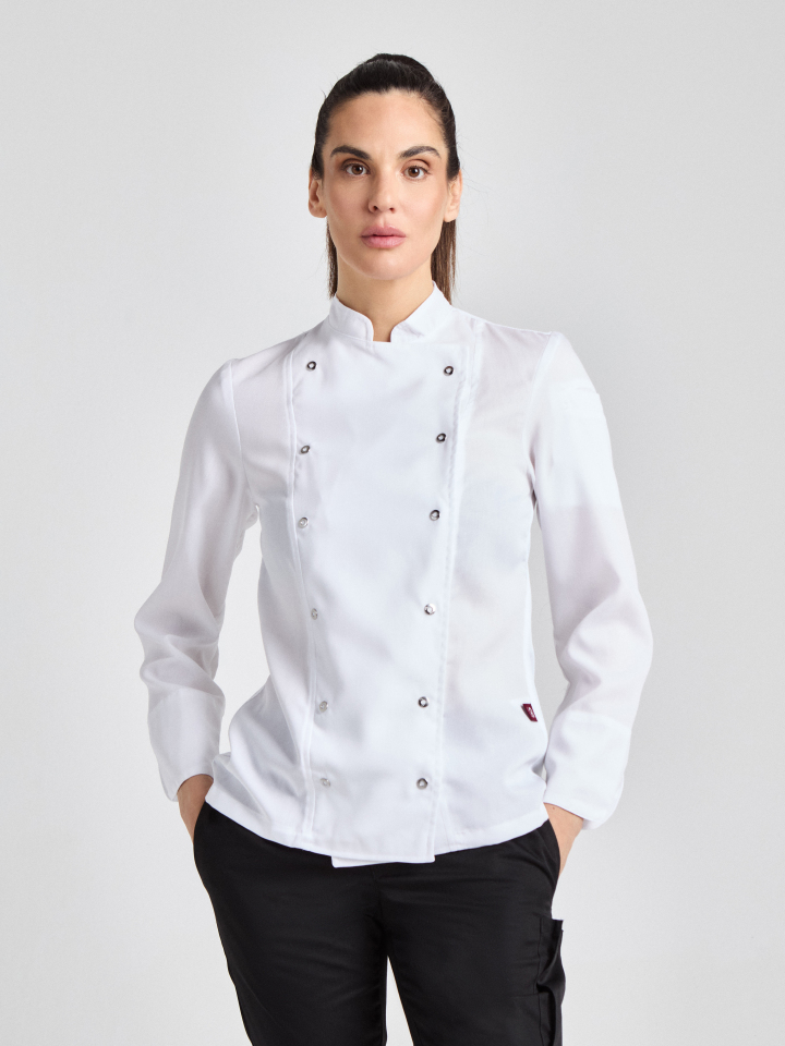 Kochjacke Arco Lady Care - weiß