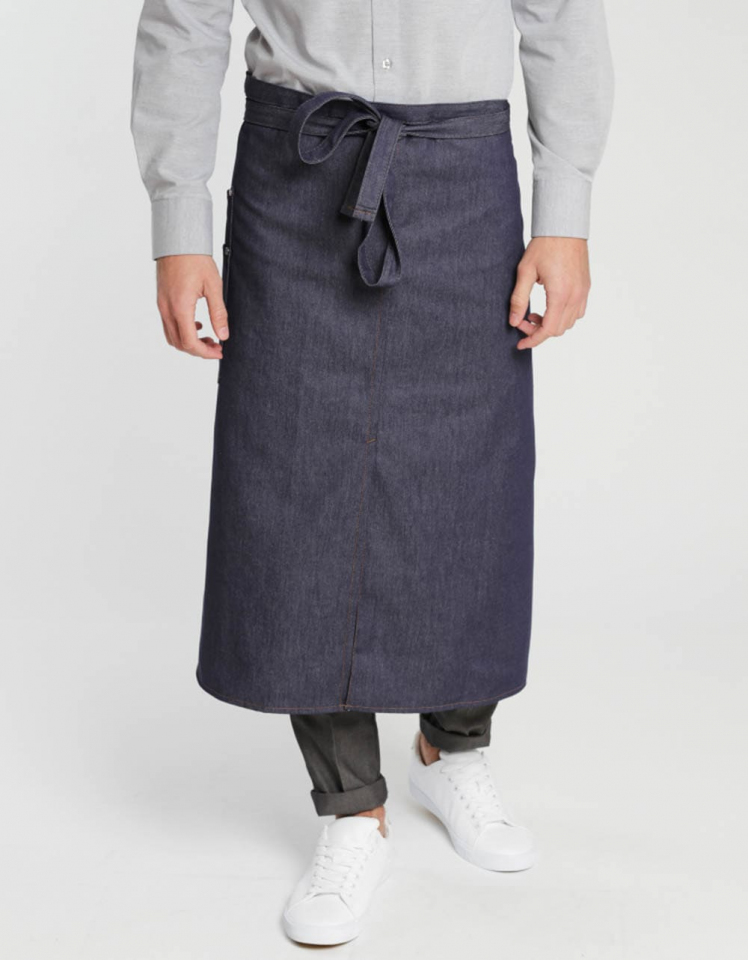 Bistroschürze Scanno Jeans 80 x 100 cm - denim