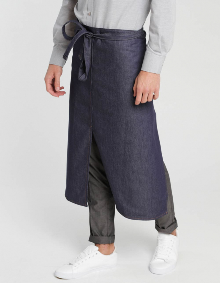 Bistroschürze Scanno Jeans 80 x 100 cm - denim