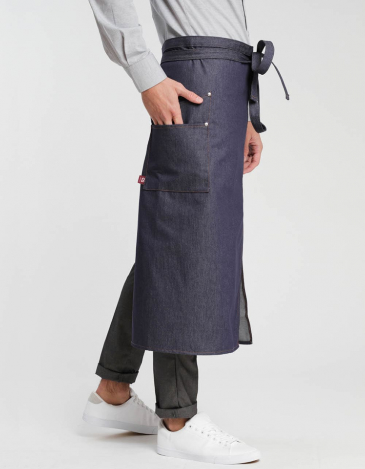 Bistroschürze Scanno Jeans 80 x 100 cm - denim