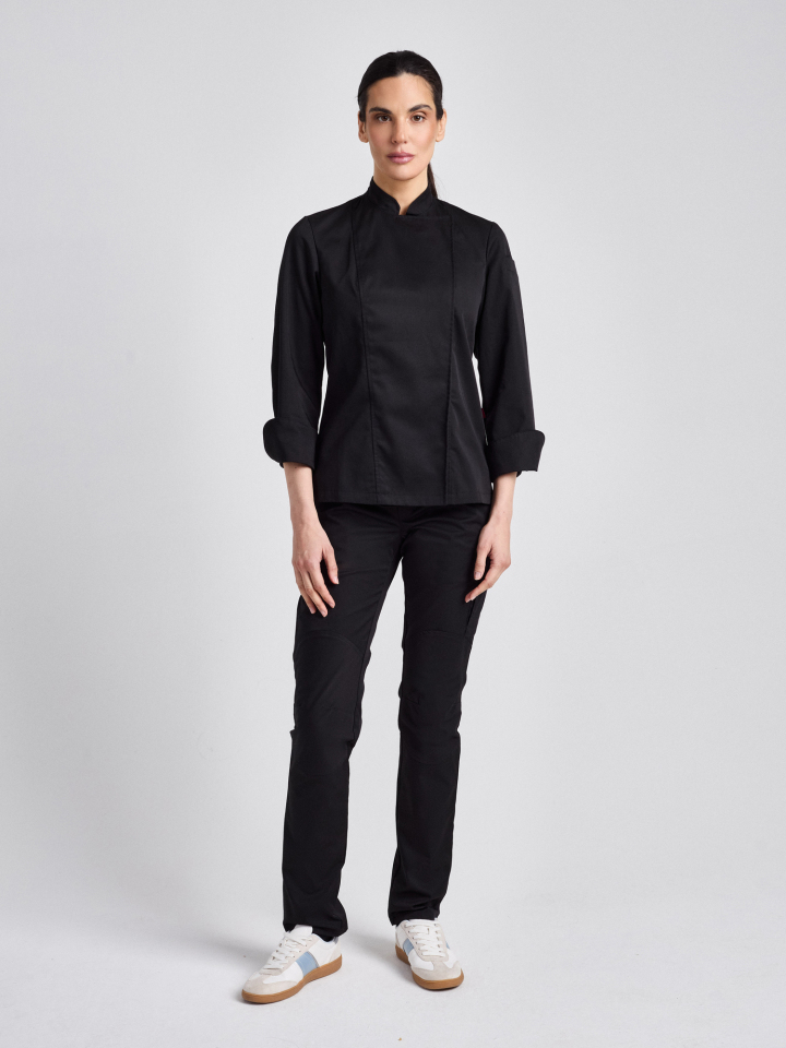 Rimini-Bene Lady Classic - Kochjacke - schwarz 