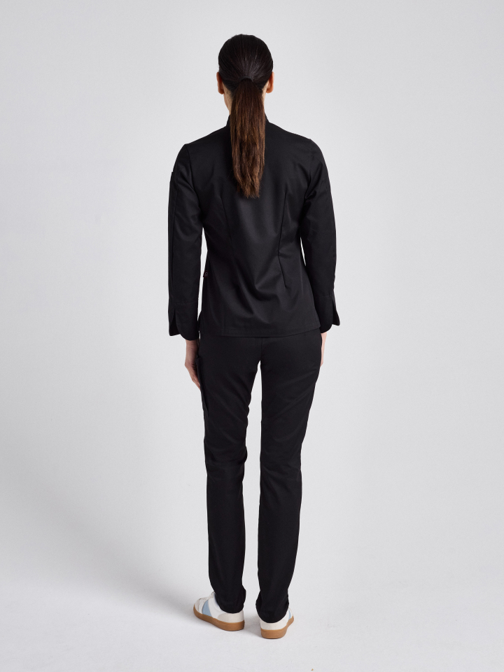 Kochjacke Rimini-Bene Lady Classic - schwarz