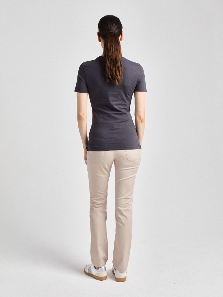 T-Shirt Kurzarm Ragusa Lady - anthrazit