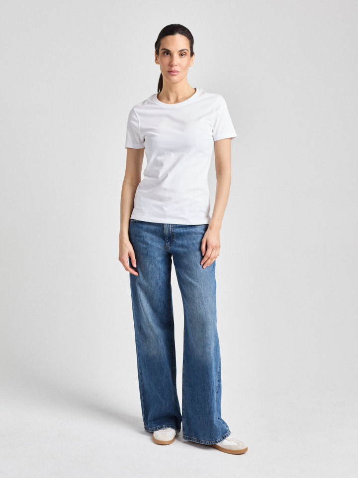 T-Shirt Kurzarm Ragusa Lady - weiß