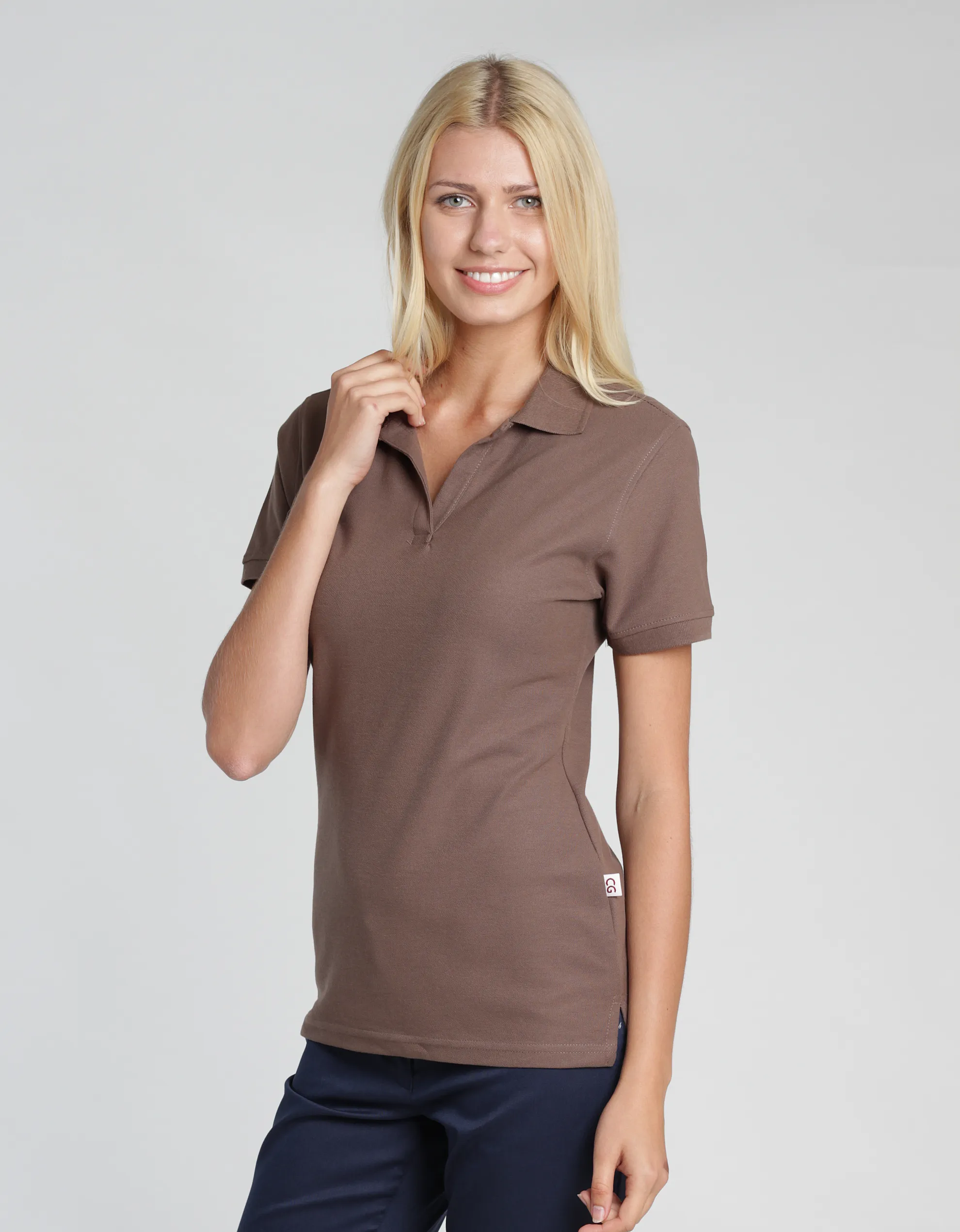 Polo Susa Lady - taupe