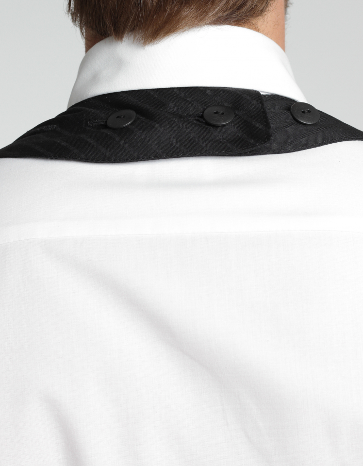 Westenschürze Corcolle Classic 88 x 94 cm - schwarz