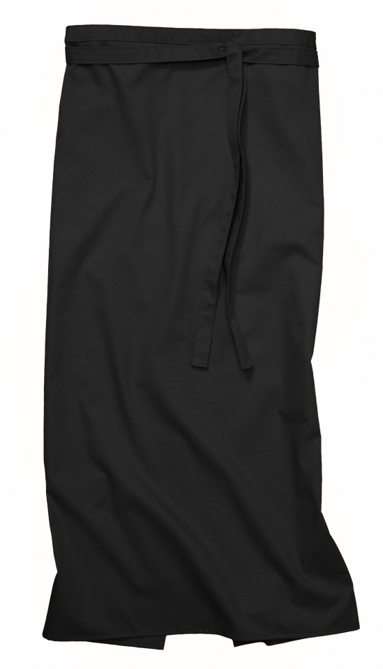 Bistroschürze Roma Classic 100 x 100 cm - schwarz