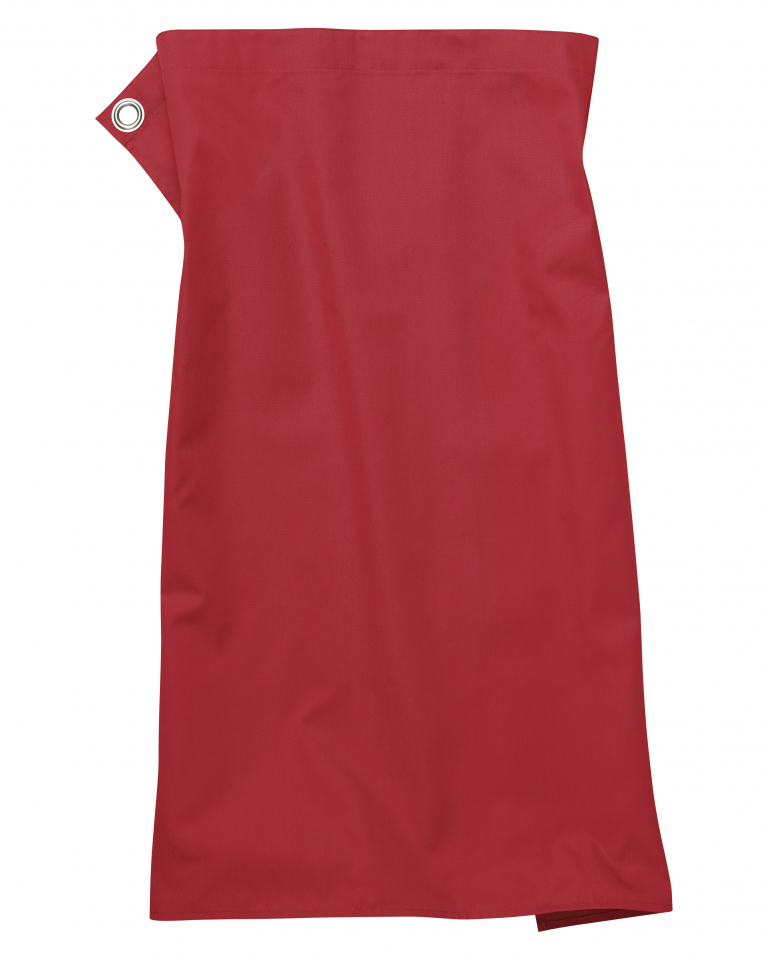 Bistroschürze Pizzone Classic 80 x 71 cm - rot