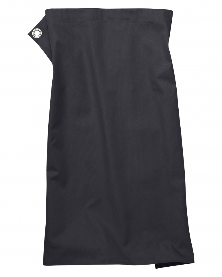 Bistroschürze Pizzone Classic 80 x 71 cm - raven