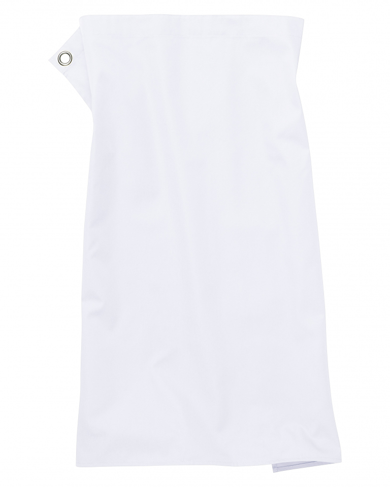 Bistroschürze Pizzone Classic 80 x 71 cm - weiß