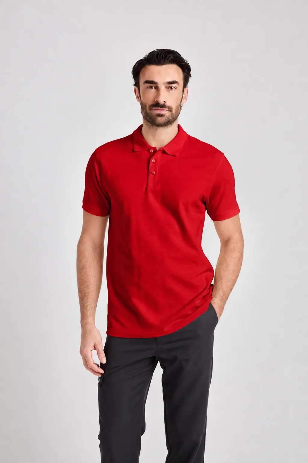 Iseo Man - Poloshirt - aperol