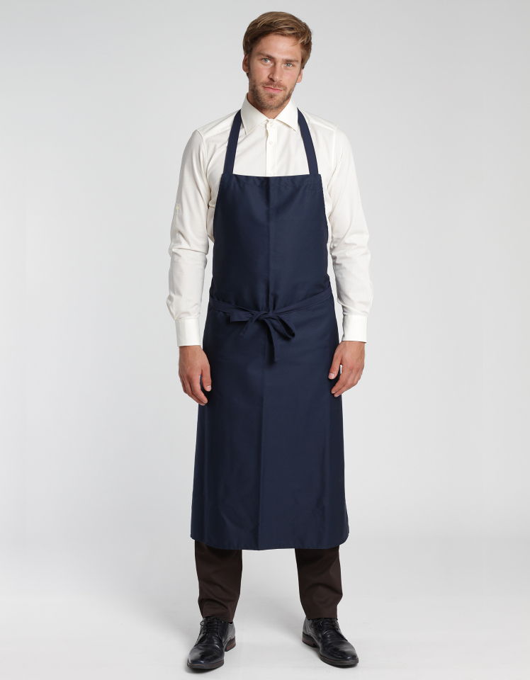 Latzschürze Verona Classic 110 x 75 cm - dunkelblau
